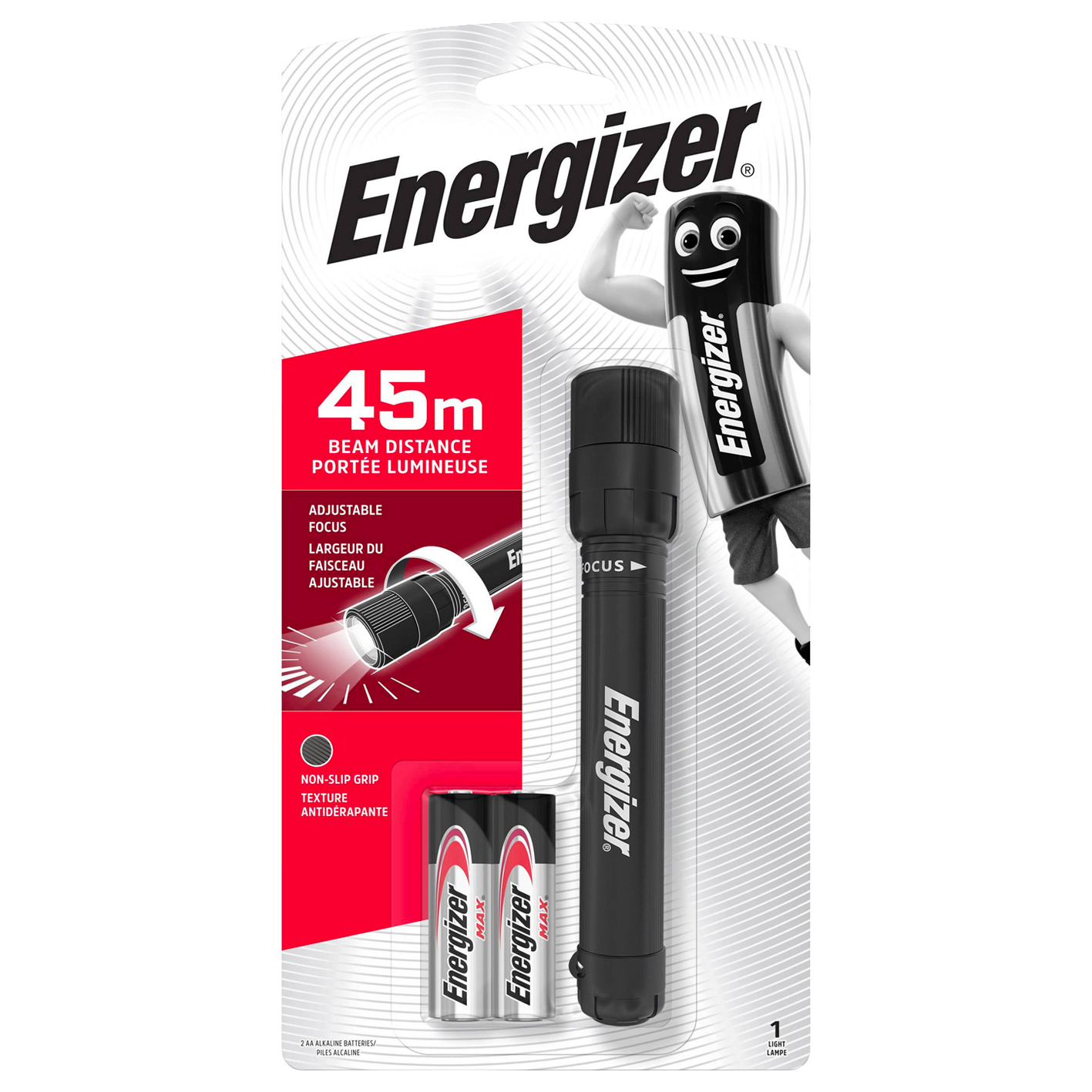 Energizer® X Focus LED+ 2 x AA Batteries